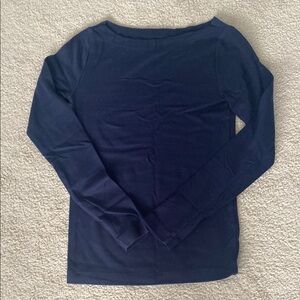 GAP Navy boatneck shirt